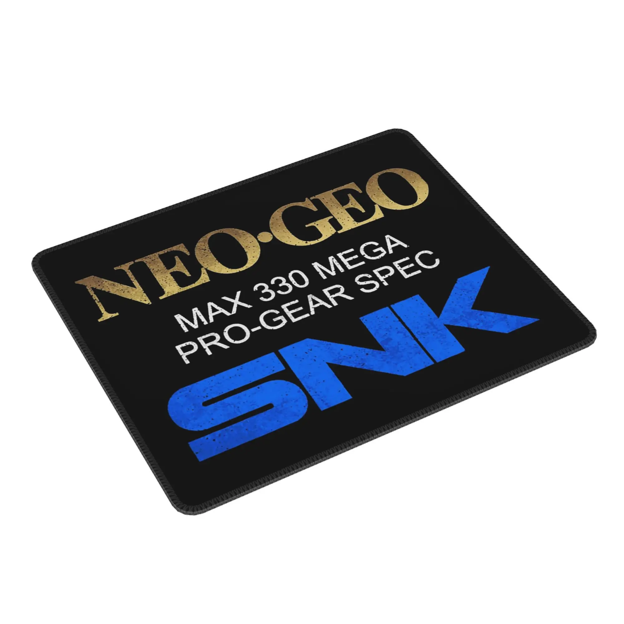 Neo Geo Pro Gear Spec Gold Retro Design Mouse Pad Computer Keyboard Mouse Mat Gaming PC Laptop Desk Mat Office Table Mats