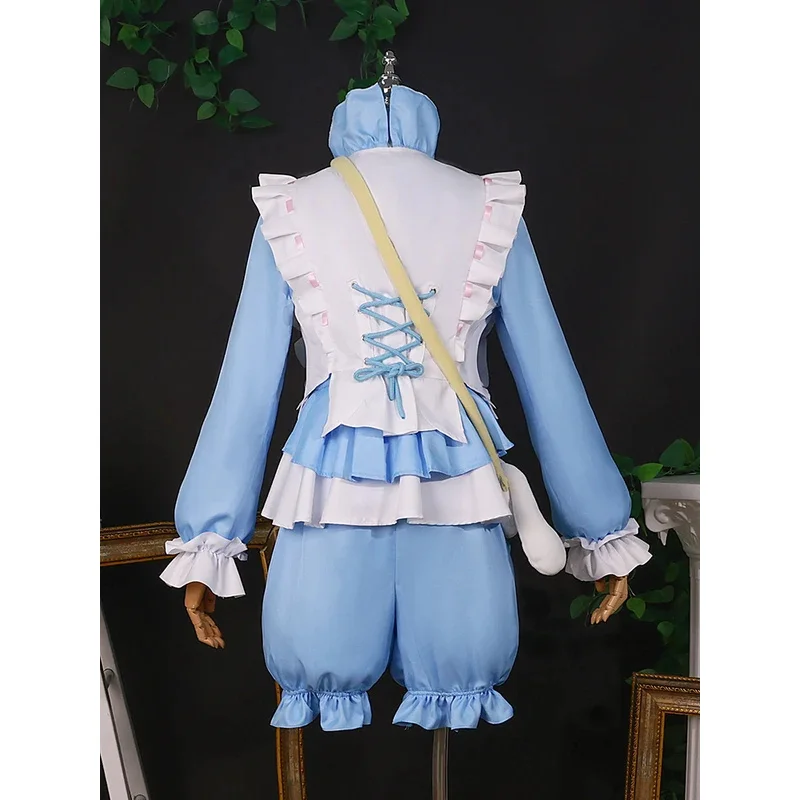 أنيمي لعبة الهوية الخامس تأثيري حلي إيما وودز لوليتا فستان جوزيف ديسولنييه بستاني الملابس شعر مستعار حفلة الهالوين ل Wo @ 0Z *