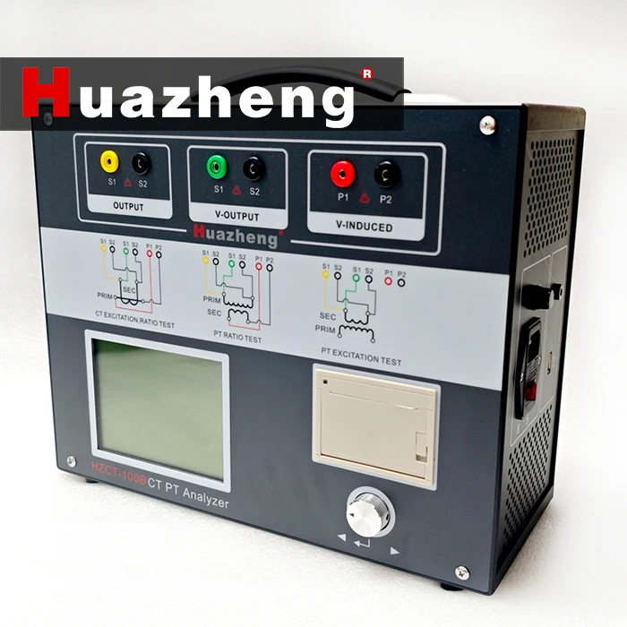 Variable-Frequency Multifunctional Laboratory IEC 60044 Portable Current Transformer Analyzer