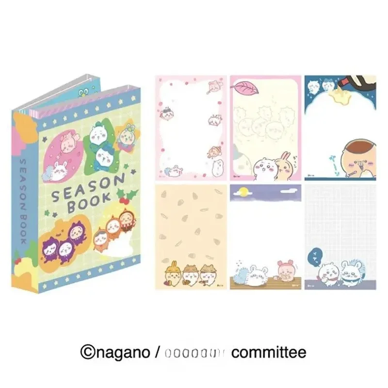 Foldable Notebooks Student Memo Pad with Tearable Colored Pages, Ideal for DIY Journals & Scrapbooking view 6