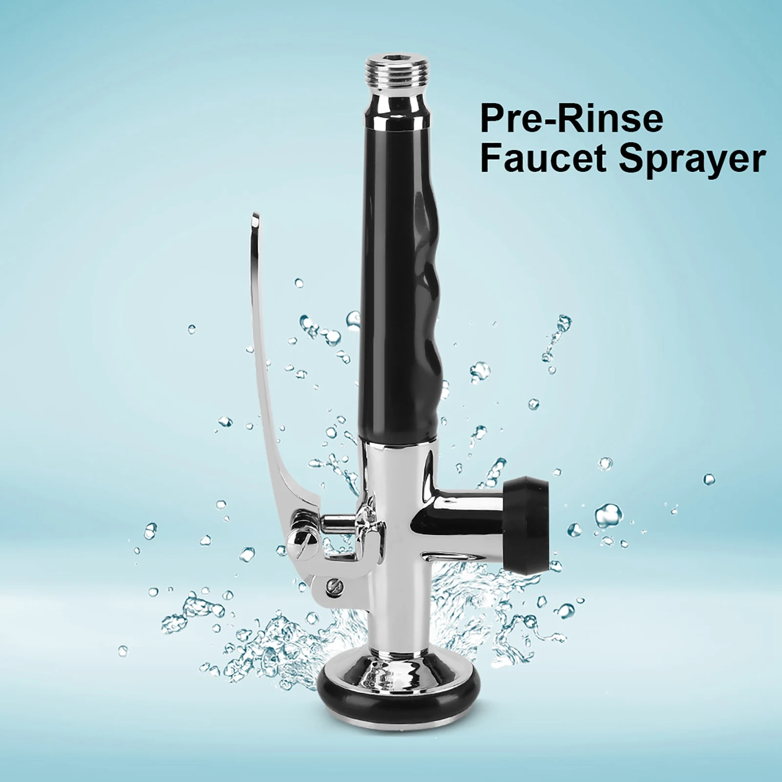 Pre Rinse Faucet Sprayer Pull Down Faucet Spout Head Swivel Sink Tap Sprayer Commercial Faucet Parts Home Kitchen Accessories