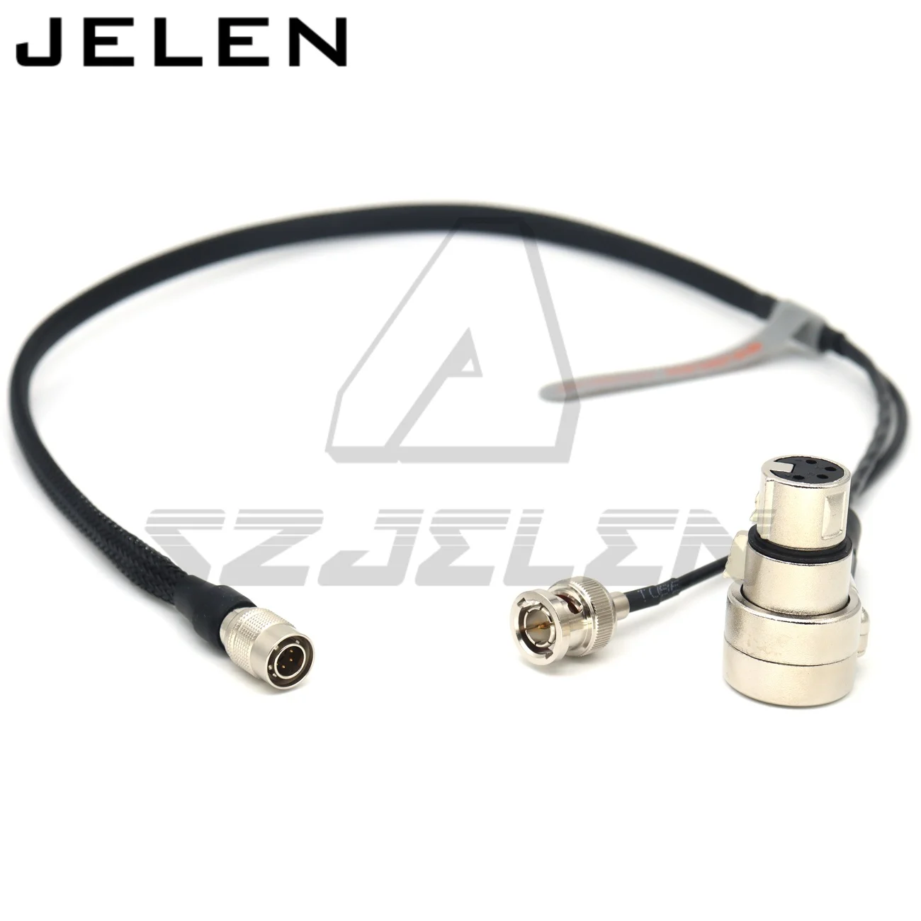 Steadicam Zephyr 6-Pin Hirose to 4-Pin XLR Female + BNC Monitor Power/Video Cable