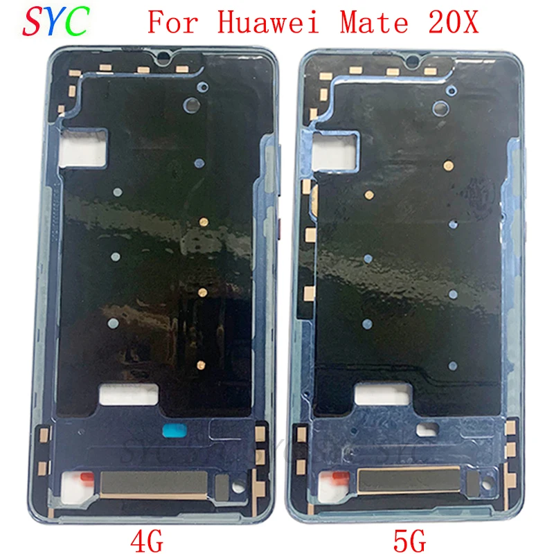 

Middle Frame Center Chassis Cover Metal Housing For Huawei Mate 20X 5G Phone LCD Frame Repair Parts