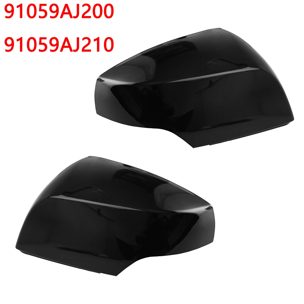 2PCS Replacement Rearview Side Mirror Covers Cap for Subaru Forester 2014 2015 2016 2017 2018 91059AJ200 91059AJ210