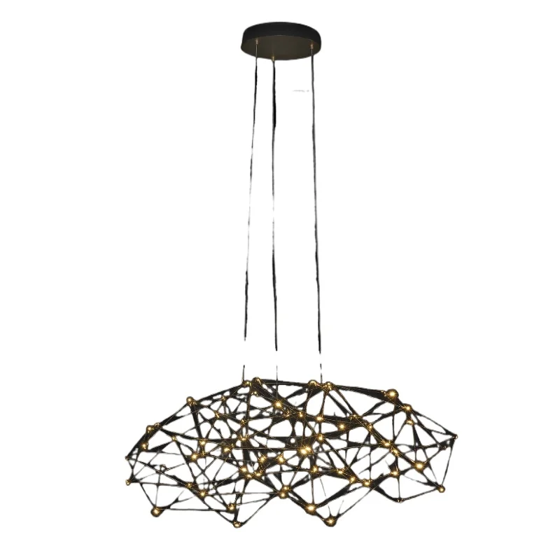 

Living room chandelier designer villa hall gypsy creative clothing store lamps light luxury lamps