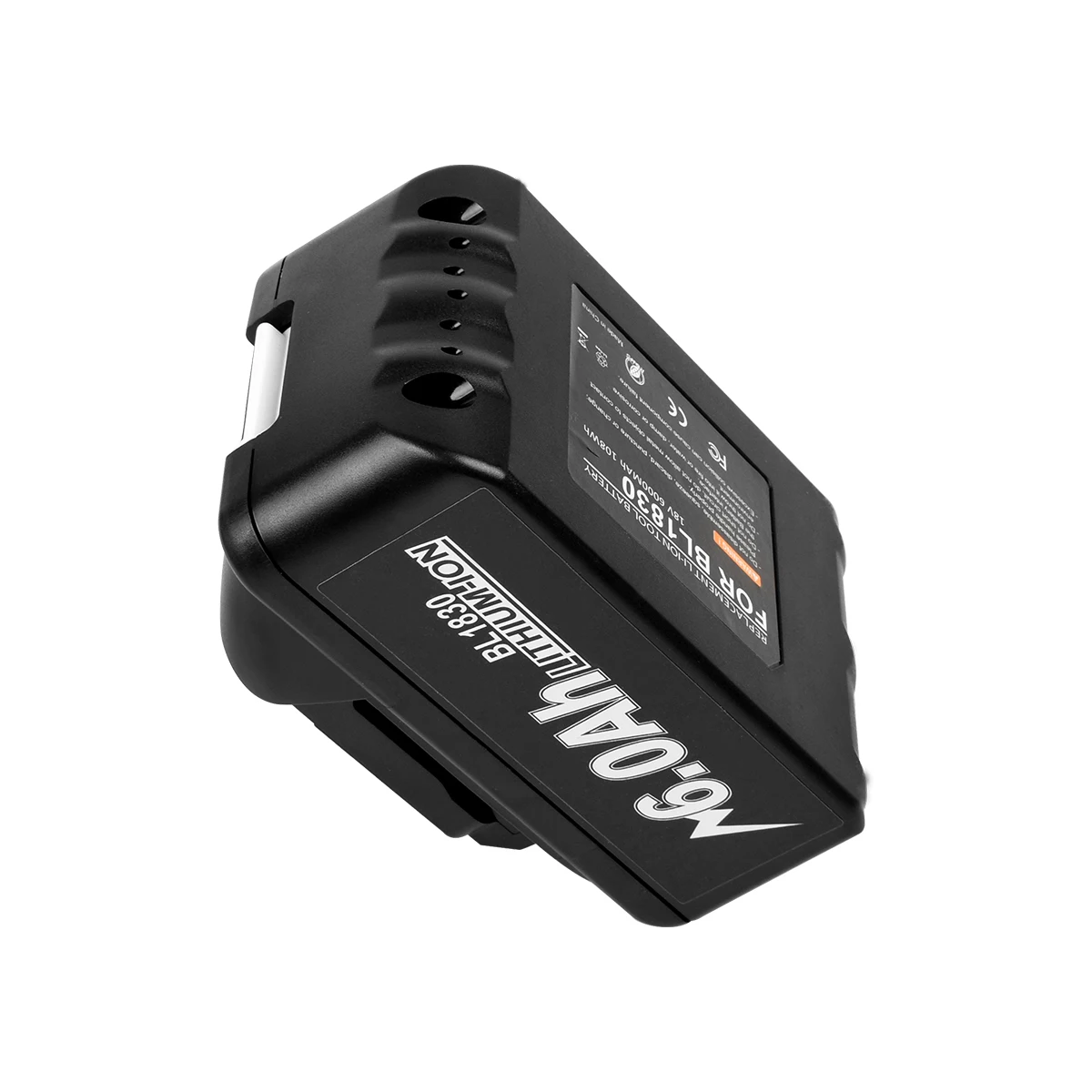 Bonadget-交換用バッテリー,リチウムイオン,18V,6000mAh,マキタ用,モデルbl1830,bl1815,bl1860,bl1840,194205-3