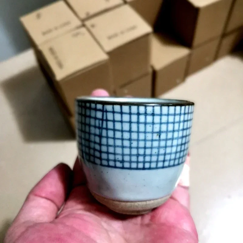 1pcs Ceramic Coffee Cup Japanese Style Porcelain Personal Single Pottery Tea Cups Drinkware Wine Mug Water Mugs Wholesale