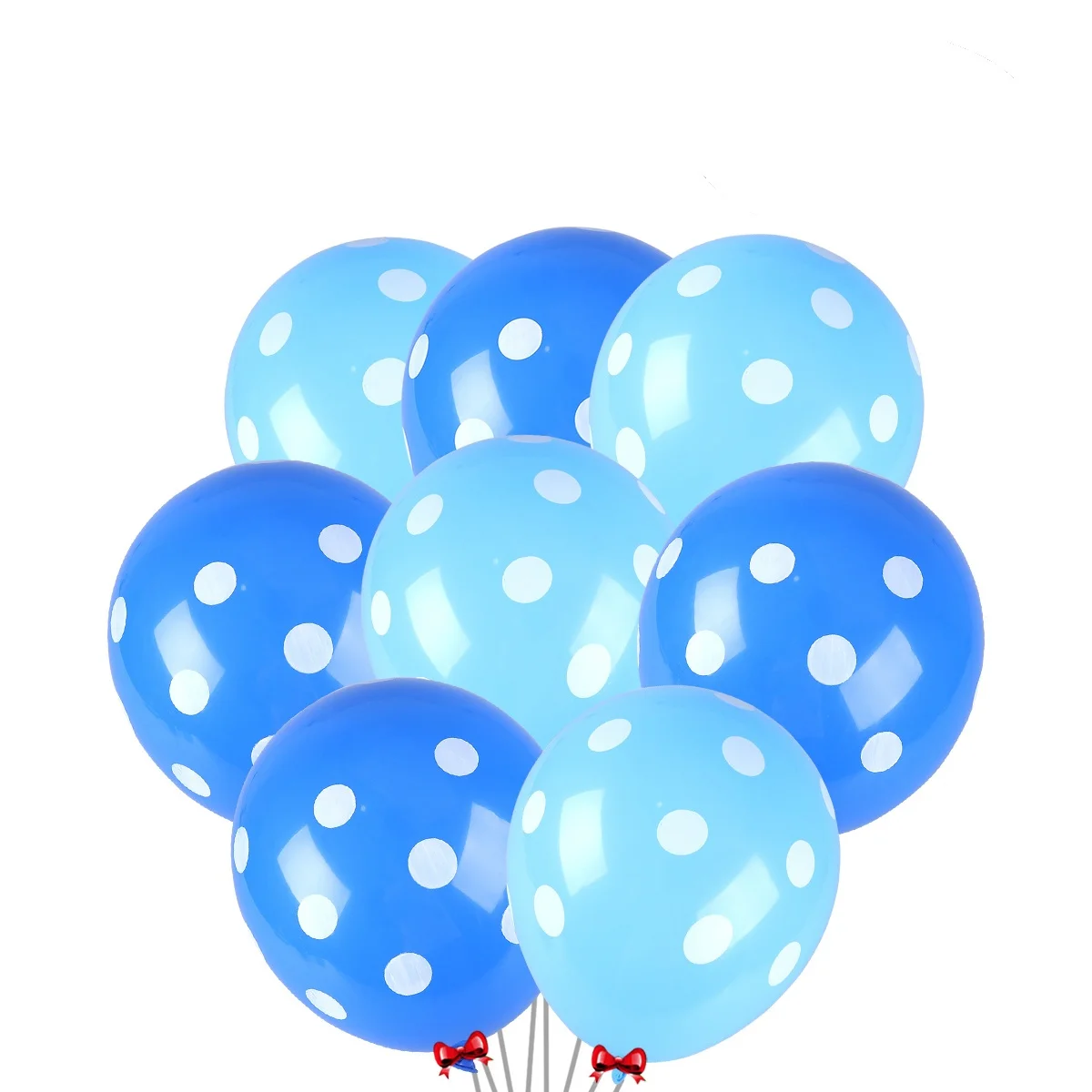 

50Pcs 12 Inch Dot Latex Balloons Unique Design Ideal for Happy Wedding Birthday Party Decor Party Balloons