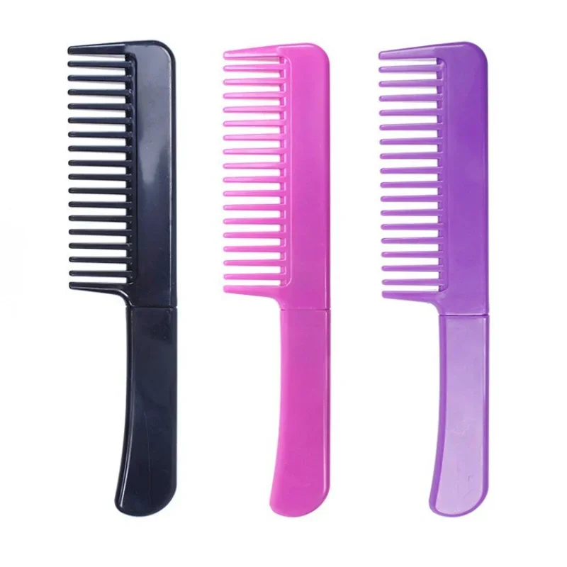 Hairdress Comb Heat Resistant Woman Wet Hook Curly Hair Brushes Pro Salon Dyeing Styling Tools Coarse Wide Spikes Tooth