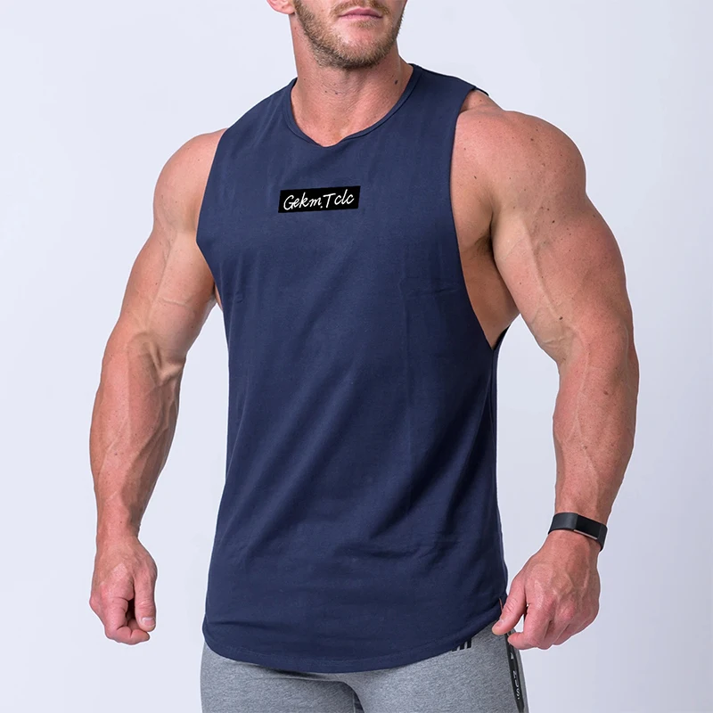 Новые спортивные майки для бодибилдинга, мужская тренировочная рубашка без рукавов для фитнеса и тренировок, мужская майка-Стрингер, Повседневная модная майка, жилет