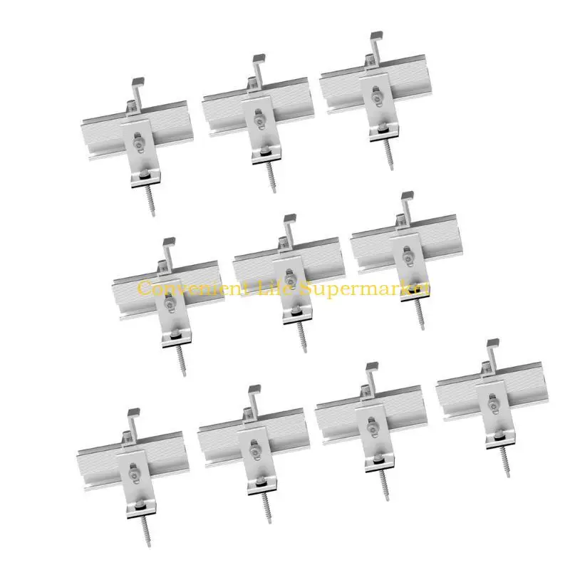 

L1EE 10PEECES Aluminum Solars Mounts для дома и простых установок