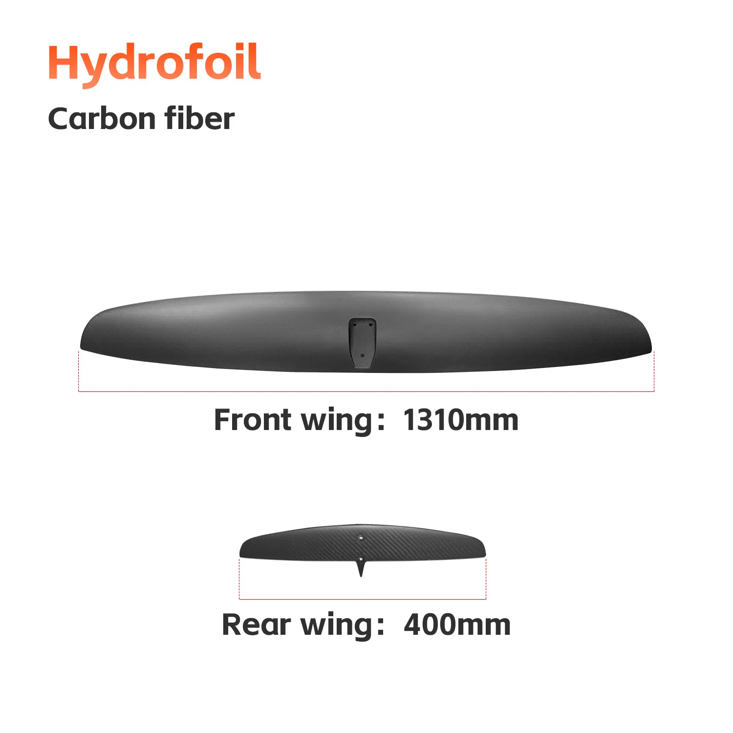 ports Surf Foil Kite Accessories GY1310 2100 sq cm Carbon  Front Wing 90 cm Carbon Mast Beginner Outdoor Hydrofoil Water