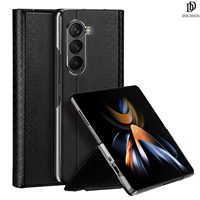 DUX DUCIS Case For SAMSUNG Galaxy Z Fold5/Fold4 5G/Magnetic Closure Kickstand Sleek Slim Comfortabble Handling Card Pocket Cover