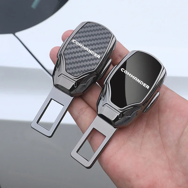 Metal Car Seat Belt Extender Accessory for JEEP COMMANDER Universal Automotive Seatbelt Extension Bar Clip