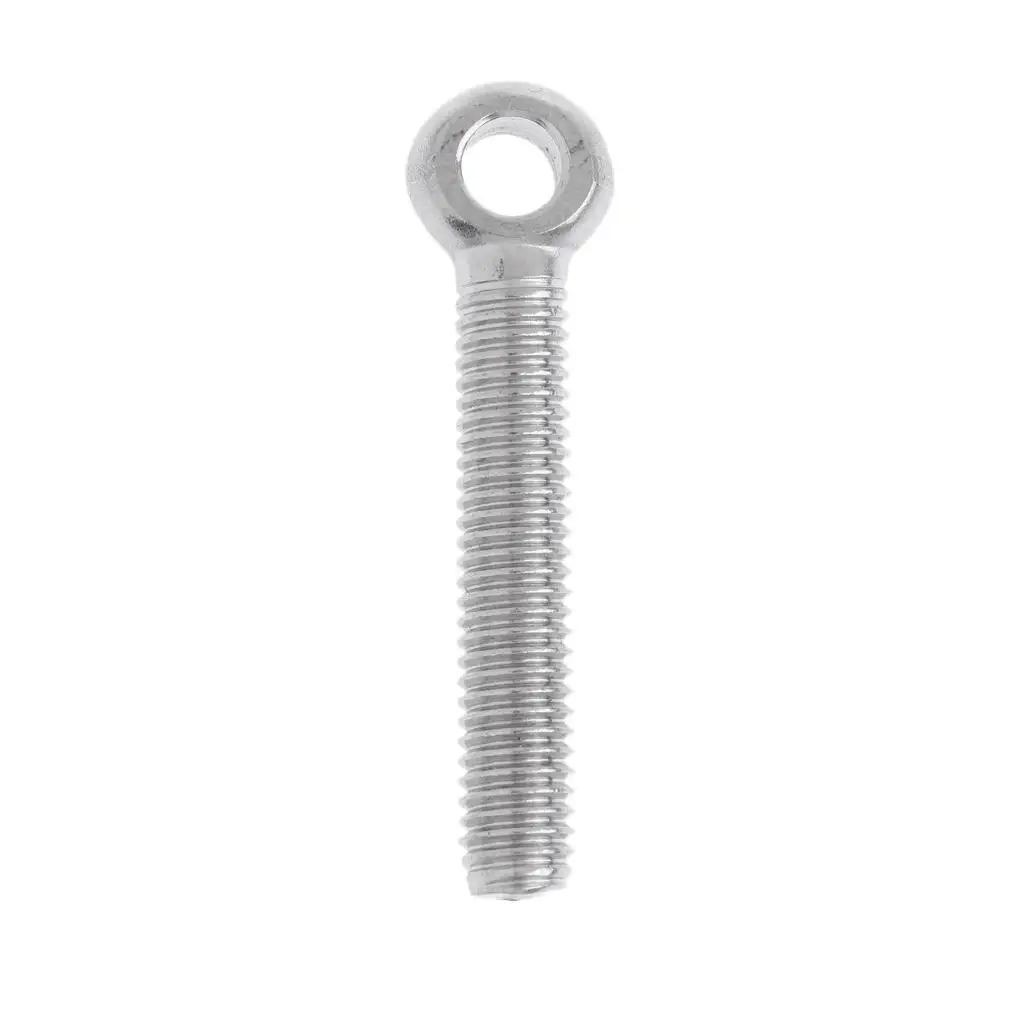 Heavy Duty Threaded Eye Bolt Marine Grade Stainless Steel for Industrial Safety Installation
