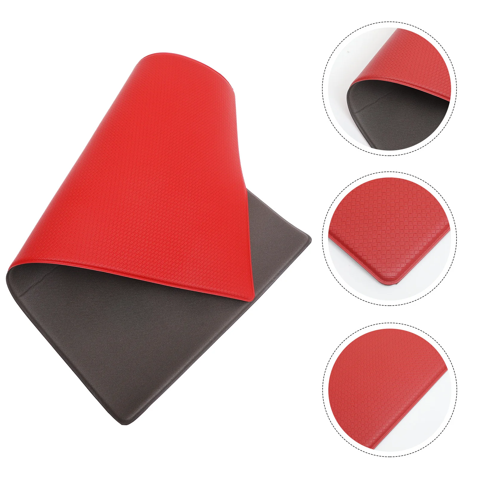 

Kitchen Floor Mat Non-Slip Thickened PVC Rug Lightweight Water Resistant Easy Clean Anti-Skid Floor Pad for Kitchen Laundry