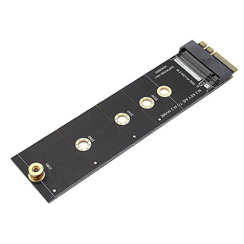 ABRI-3X M.2 A+E KEY Slot To M.2 NVME Adapter Card NGFF To KEY-M Expansion Card Nvme PCI Express SSD Port Expansion Adapter