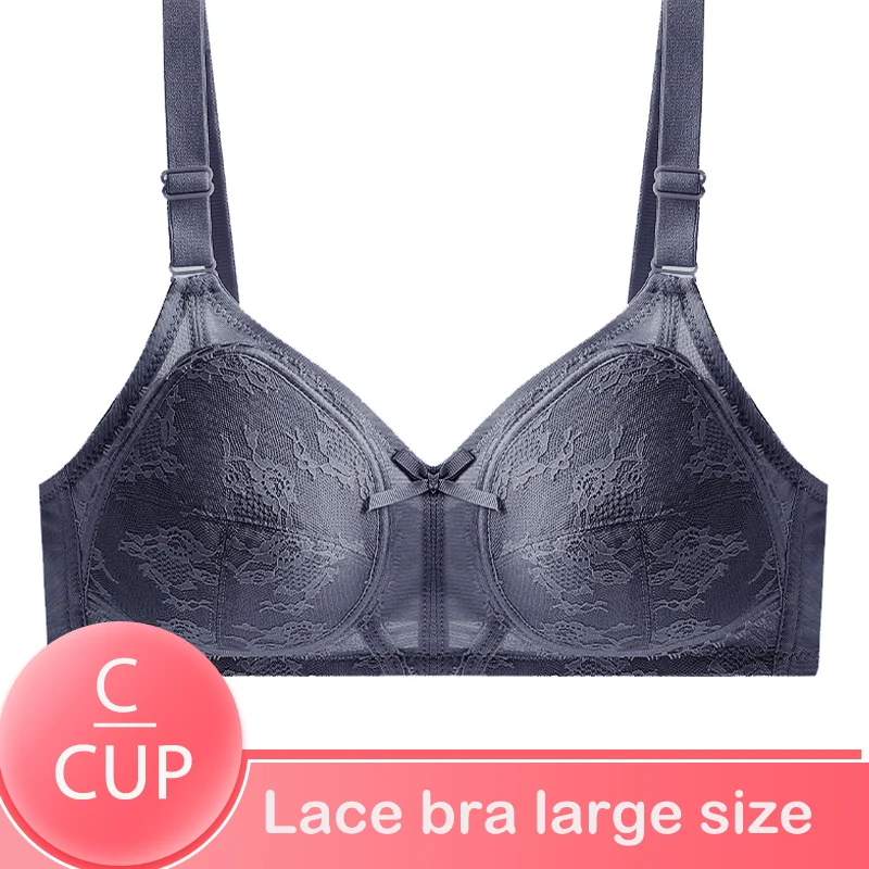 Yenlice Big Size Bras For Women Bralette C cup 4 Colors New Lace Bra Wireless Push Up Underwear Sexy Lingerie Soft Thin Bras