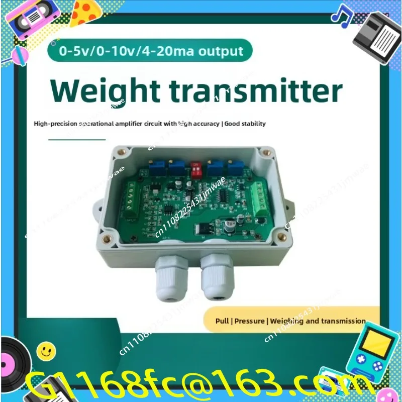 0-5V 0-10V 4-20M WXD-D70 High Precision Weight Sensor Signal Amplifier