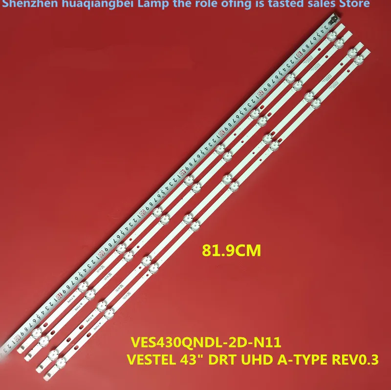 

LED Backlight strip 43HK15T74U 43HK6T74U 17DLB43VER3-A 17DLB43VER3-B VES430QNDL-2D-N11 LUX0143004/01 43UB8200