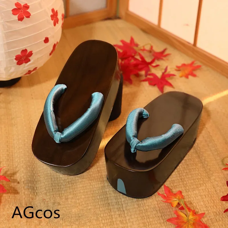 

AGCOS Presale Genshin Impact Gorou Miss Hina Cosplay Shoes Clogs