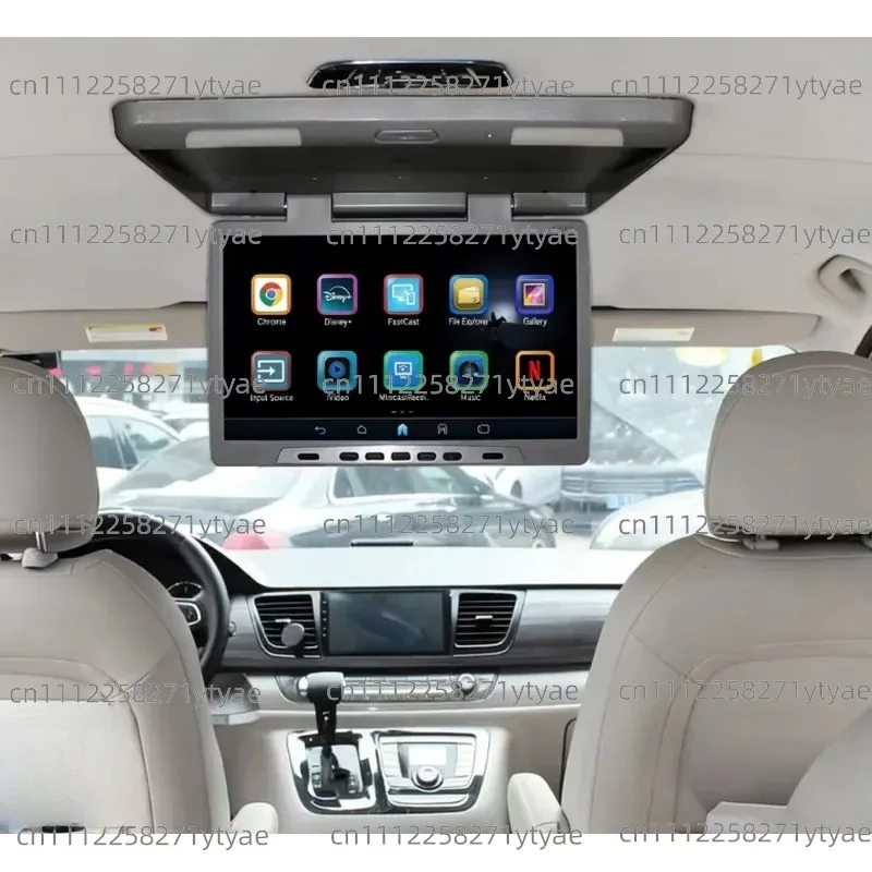 19/22 inch Flip Roof Mount Display 1080P high definition screen USB/SD media player, TV, for cars, buses