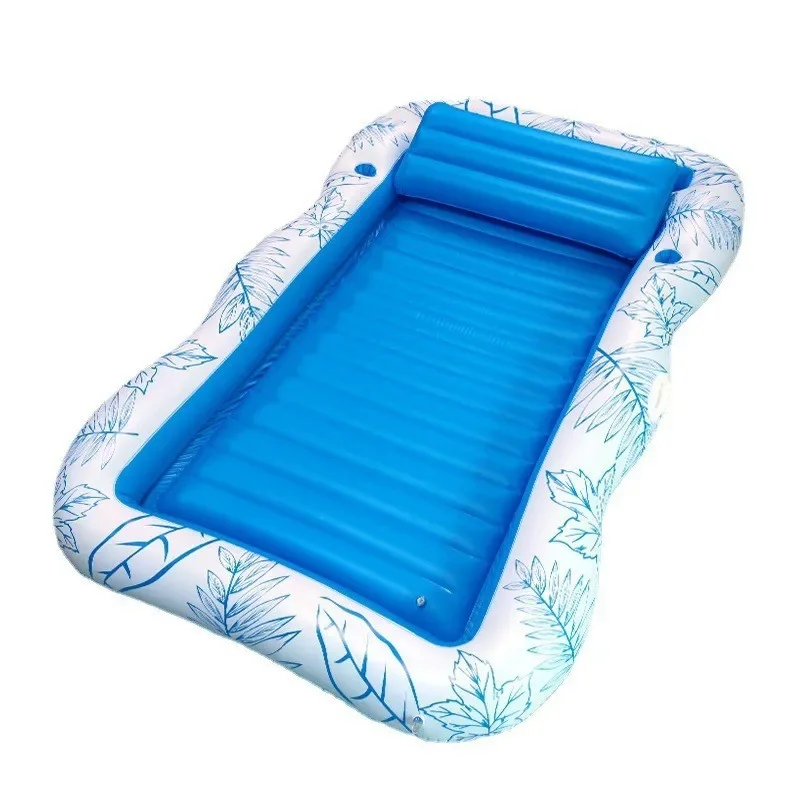 

1pcs 2026 New Premium lnflatable Water Floating Row Inflatable Single Double Floating Bed Summer Inflatable Outdoor Toy