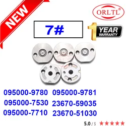 도요타 랜드크루저용 디젤 밸브 플레이트, 23670-59035 23670-51030 07 #, 095000-9780 095000-7530 095000-7710 095000-9781