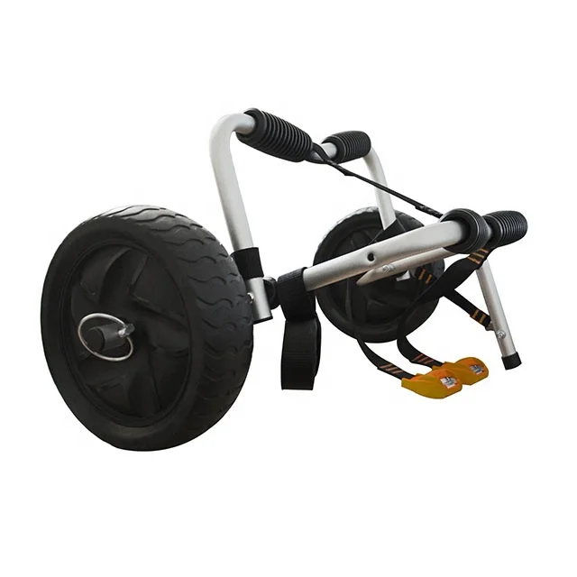 

Kayak Trolley Cart Folding Small Aluminum Canoe Kayak Trailer