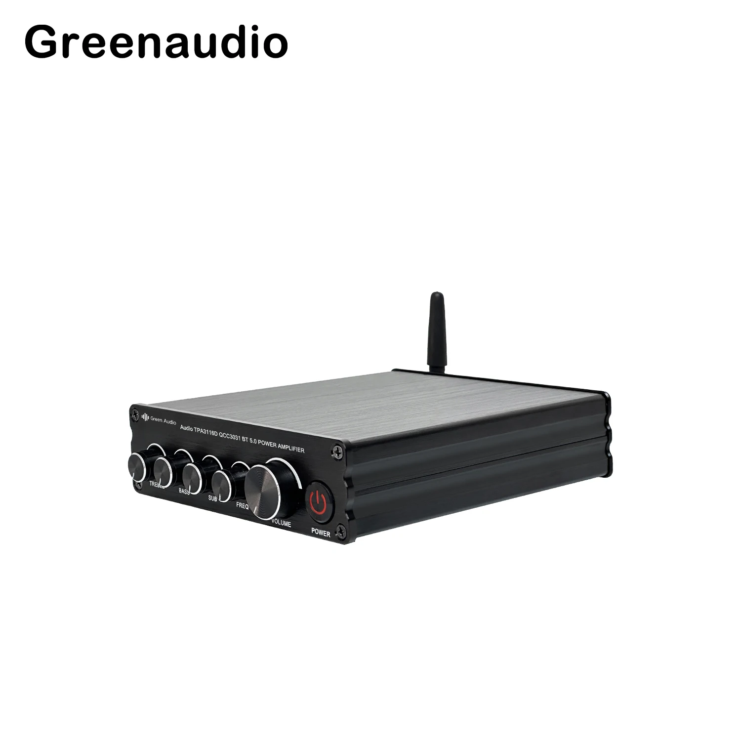 GAP-3116T Mini amplificador de potência de 2.1 canais com amplificador digital Bluetooth de controle de graves e agudos