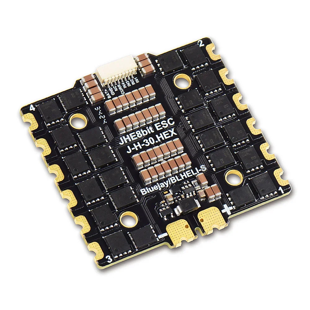 JHEMCU-Contrôleur de vol pour importateur FPV longue portée, ICSafe2688P, 90A, 110A ESC, 3-8S, signal d'entrée Lipo, Dshot, 30.5mm x 4mm