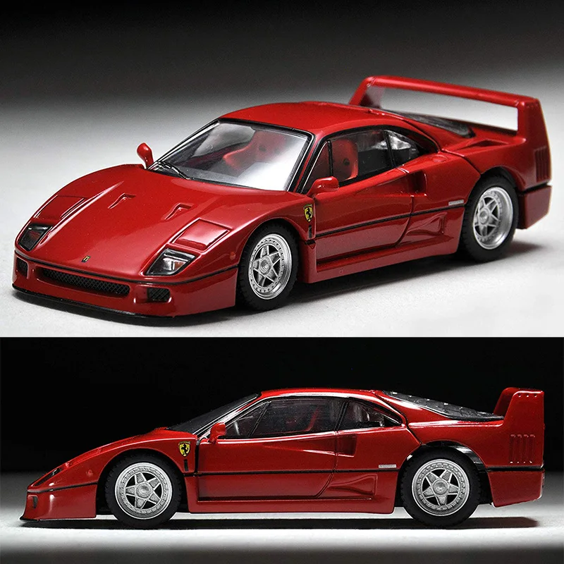 Tomytec Tomica TLV For F40 Limited Edition Simulation Alloy Static Car Model Toy Gift