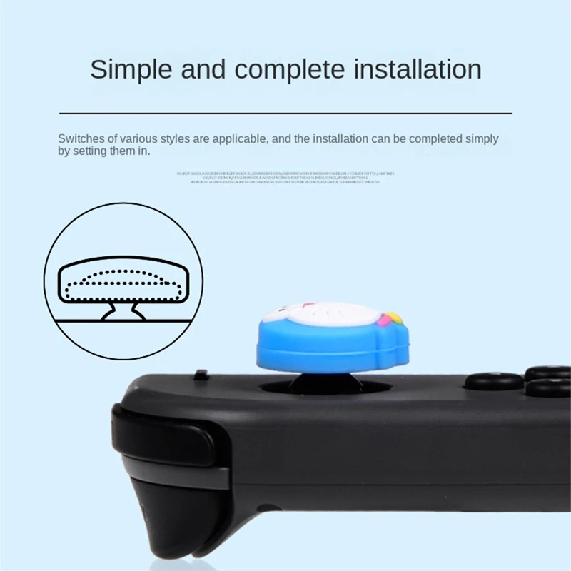 4 pz/lotto Disney Stitch Mickey Minne Winnie Stick Grip Cap Joystick per Nintendo Switch NS Lite Oled Controller