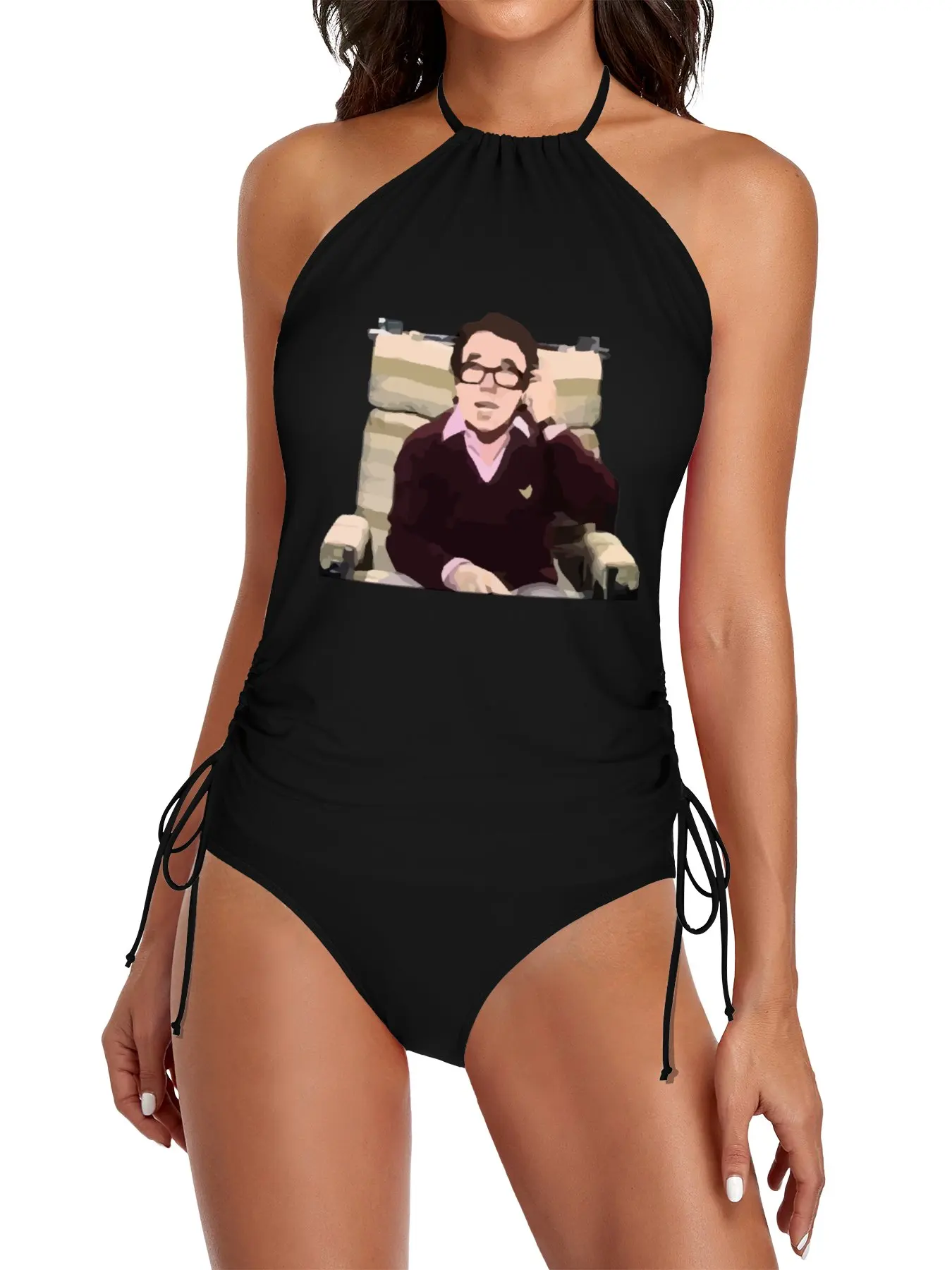 

Ronnie's Chair Split Swimsuit Set bathing suit woman swimsuit 2025 female new woman swimwear 2025 sexy Women's swimsuits