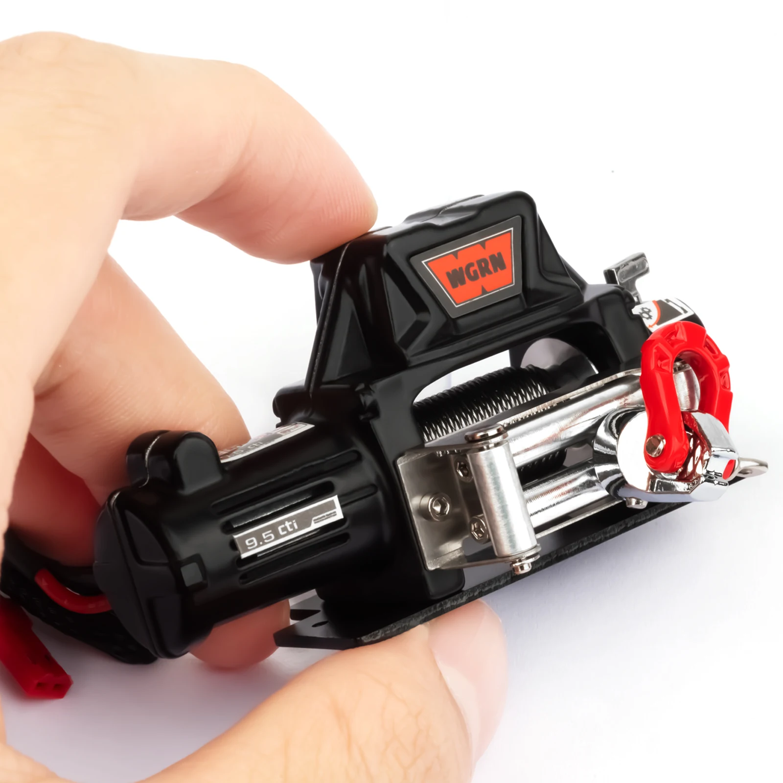RC Metal Winch Wireless Remote Control System for 1:10 RC Crawler Axial SCX10 90046 TRX4 TRX6 Gen8 Upgrade Parts