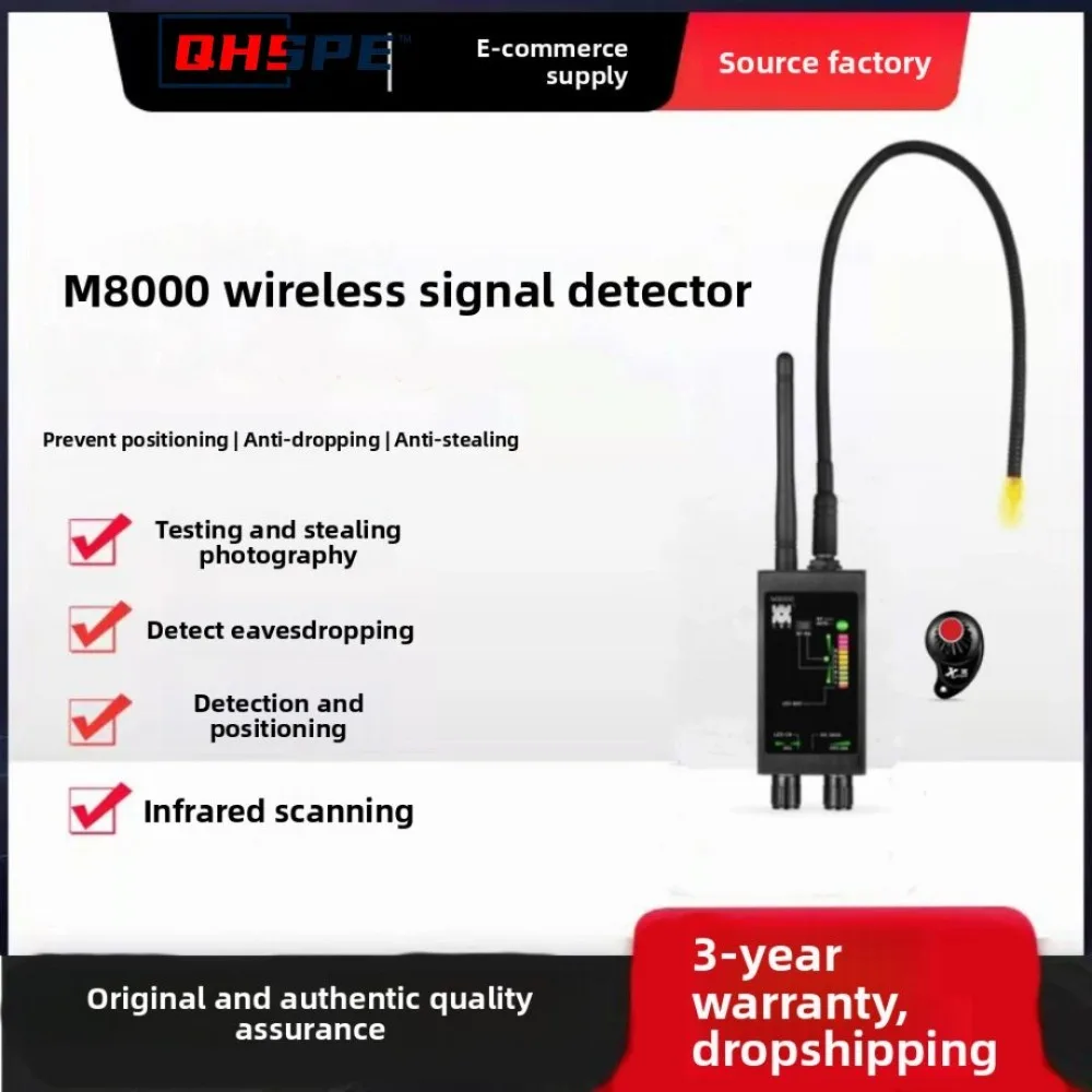 

M8000 анти-скрытая съемка анти-мониторинг анти-позиционирование беспроводной детектор сигнала обнаружение камеры локатор монитора