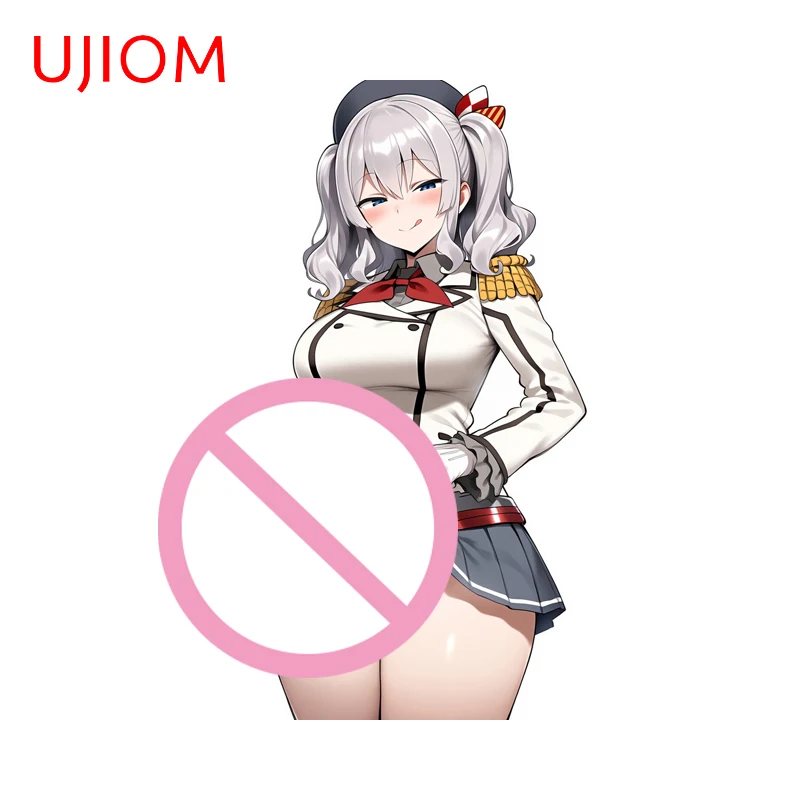 UJIOM Playful Futanari Big Breasts Wall Sticker Amusing Colorful Skateboard Decals Chic Sunscreen Murals Decoration Accessories