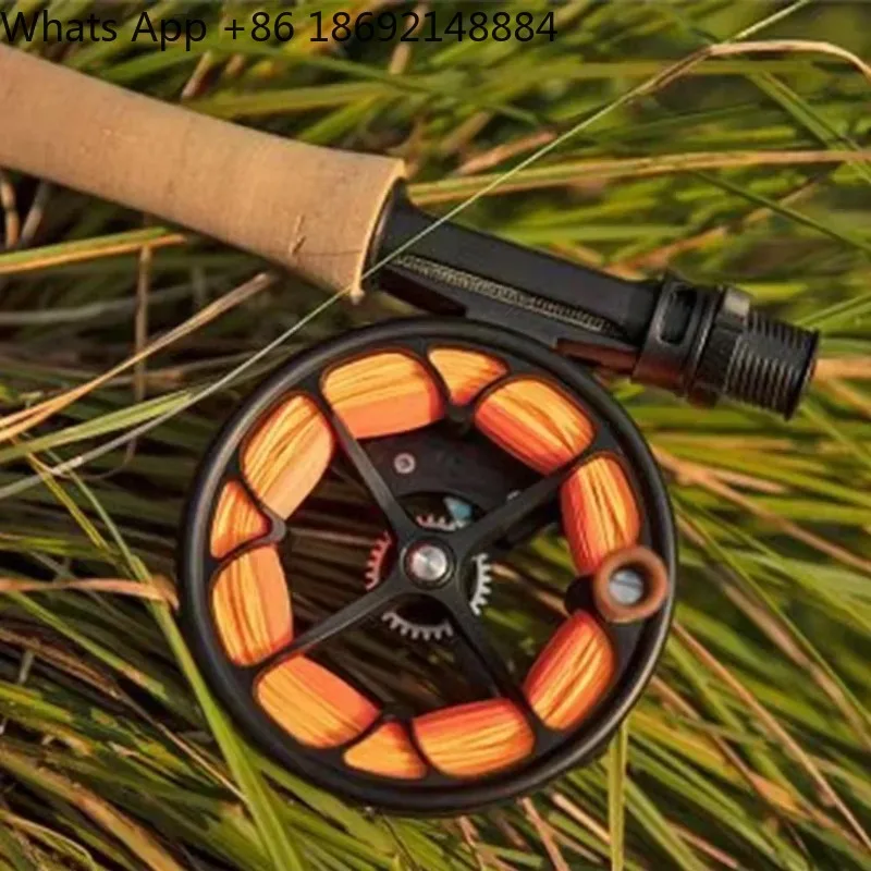 

Freshwater stream fly fishing wheel fly wheel fly burn full metal fishing gear fishing wheel
