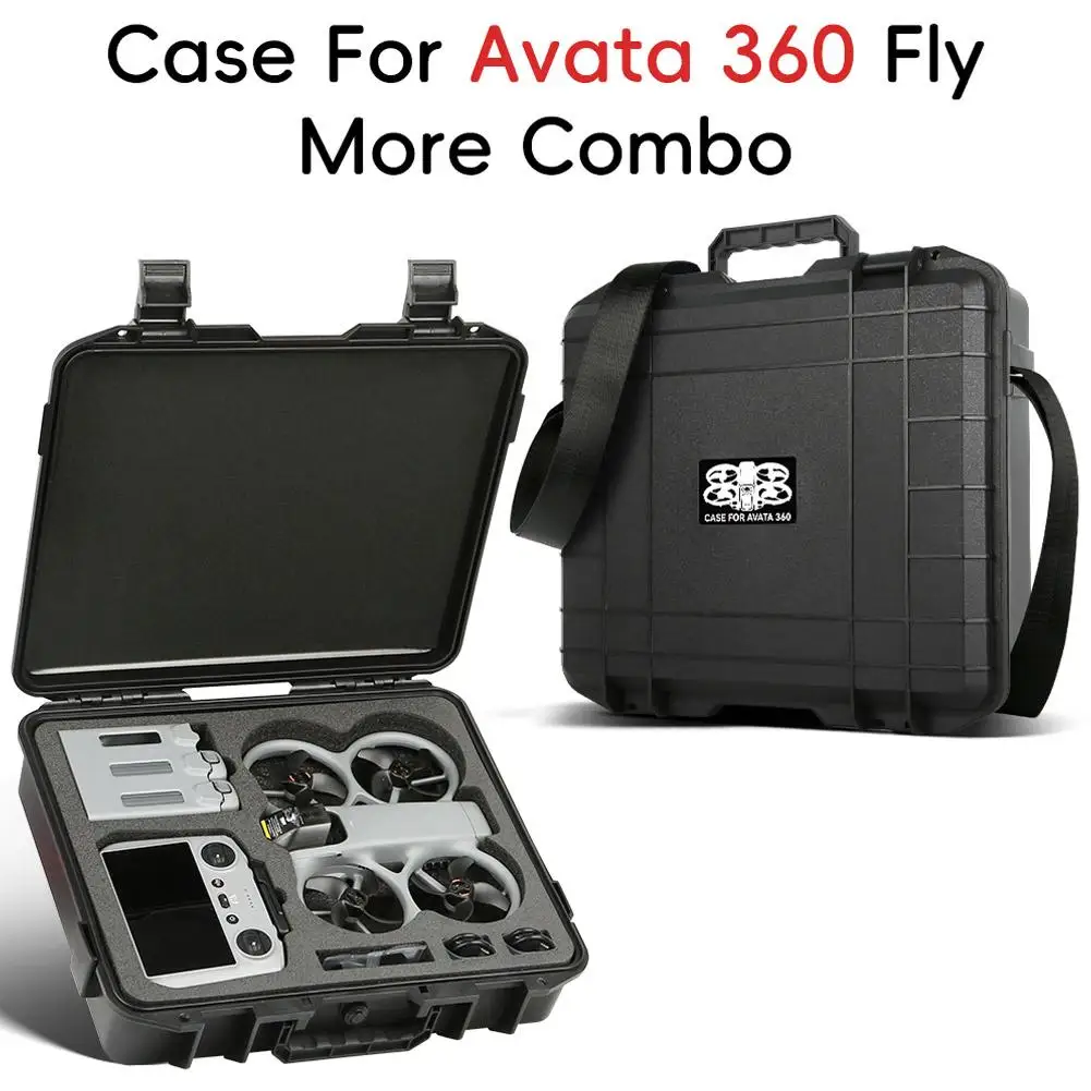 

Чехол для DJI Avata 360 Fly More Combo, взрывозащищенный, портативный, водонепроницаемый, жесткий, большой емкости