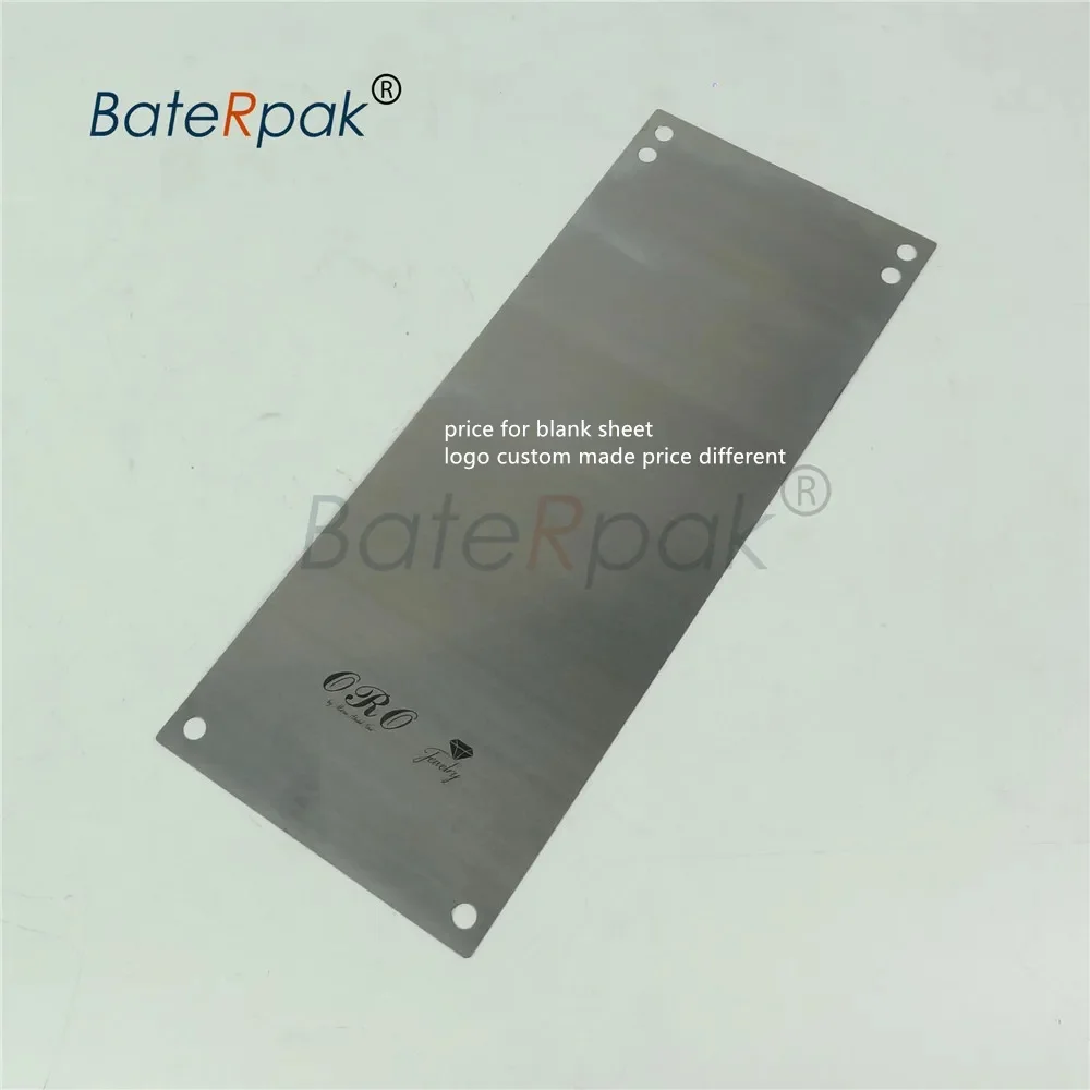 BateRpak Blank Pad Printing Machine cliche plates100x250mm,Magnetic steel sheet plate move ink pad printer part,1pcs price