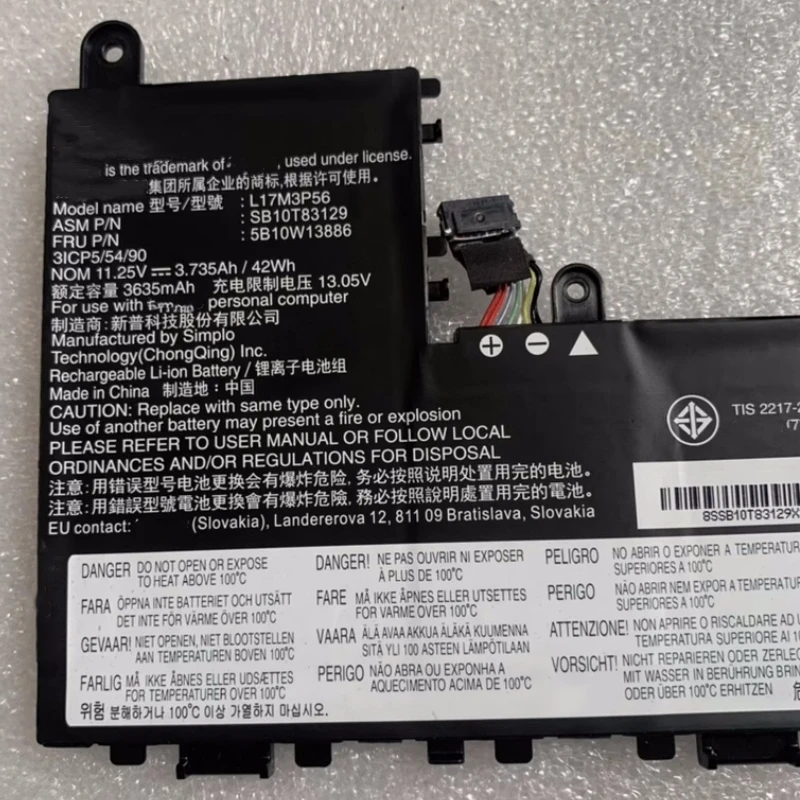 01AV486 01AV487 L17L3P54 L17M3P56 L17L3P56 SB10K97630 5B10W13886 Battery ForLenovo Thinkpad Yoga 11E 5th Gen 20LQ 20LM 20LN 20LR