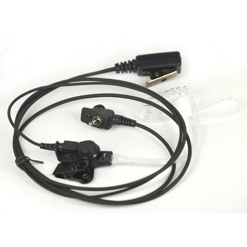 

PTT Mic Earpiece Walkie Talkie Air Tube Headset for Motorola MTH800 MTH850 MTP850 MTS850 Applicable to Radio MTH600 MTH650