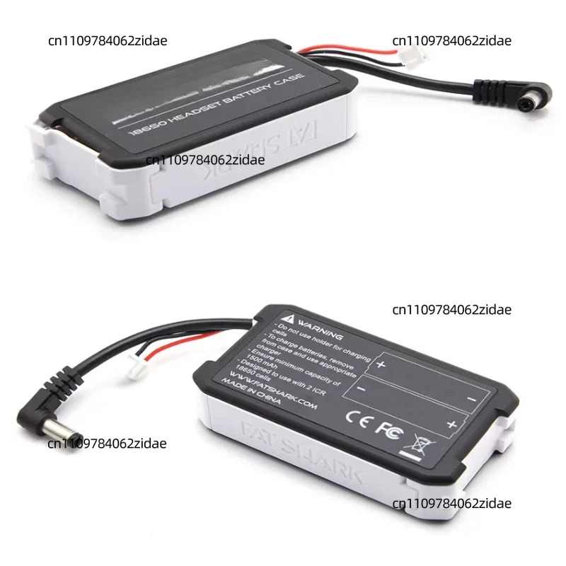 For Suitable for Fatshark 18650 Battery Box. for FPV Helmet-mounted Drones and Quadcopters. Original Replacement Part.
