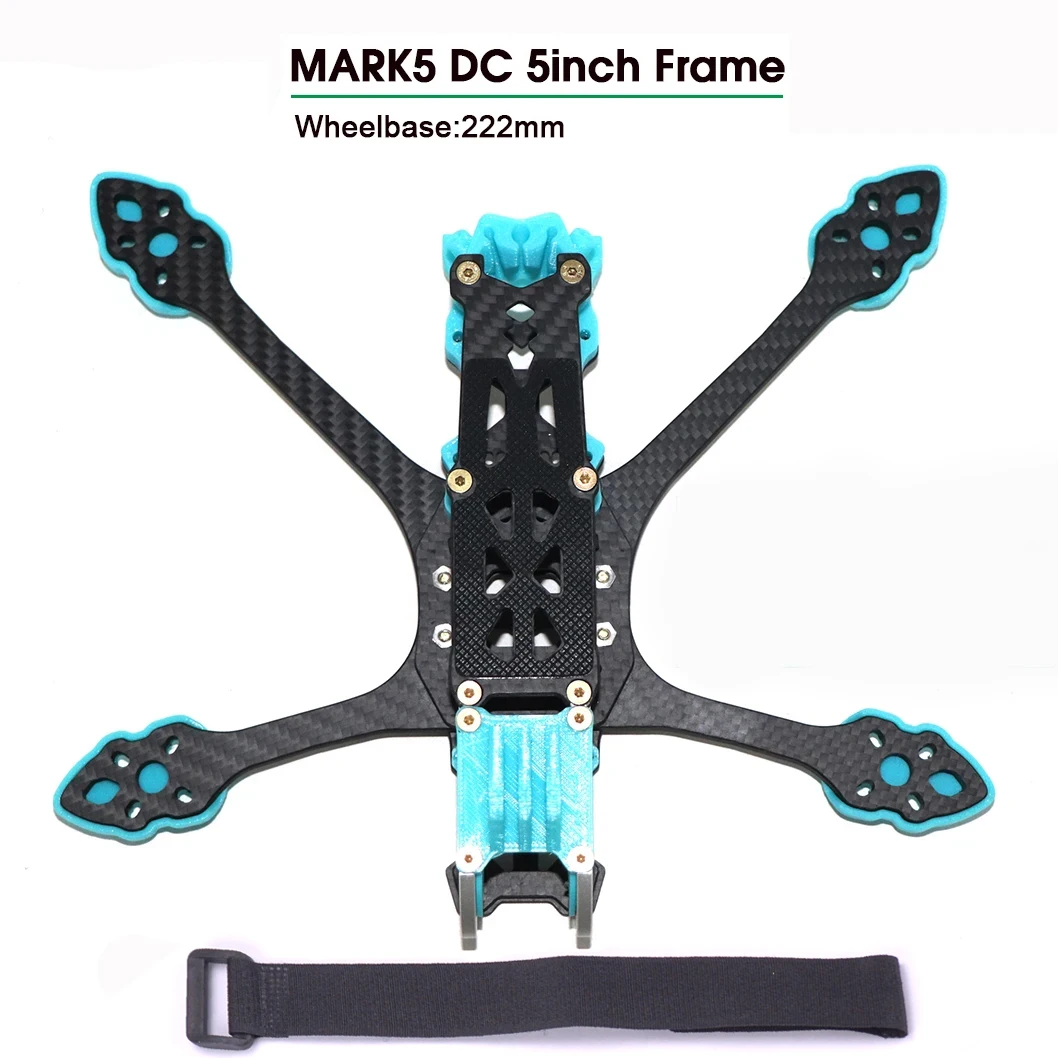 

MARK5 Mark 5 DC O3 5inch 222MM FPV Carbon Fiber Frame for MARK5-DC Air Unit FPV Camera Freestyle RC Racing Frame Kit