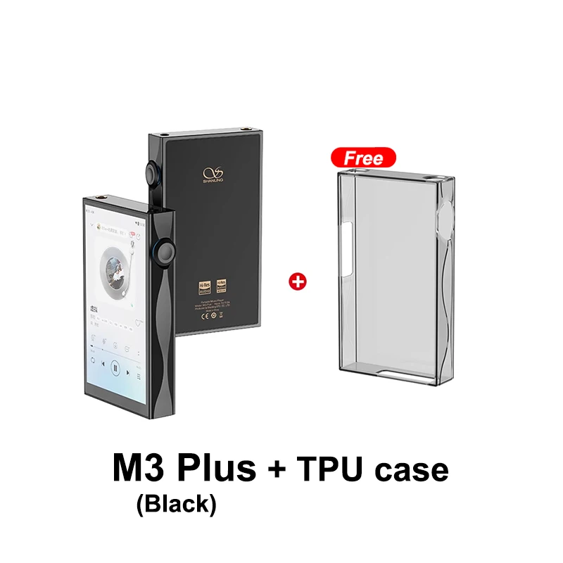 SHANLING M3 Plus HiFiポータブルミュージックプレーヤー USB DAC AMP