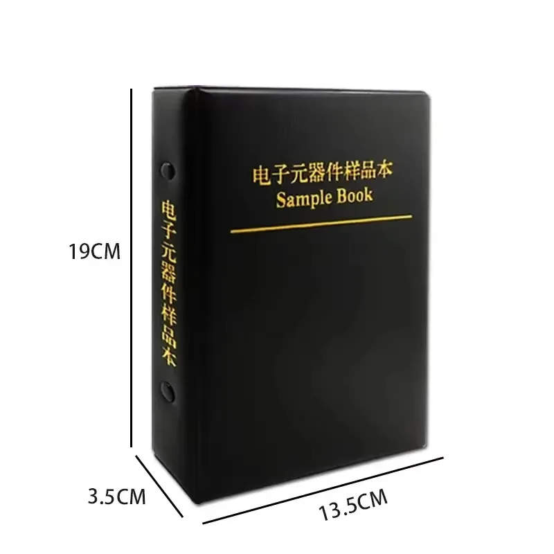 2 in 1 Resistor Book capacitor Book Smd Book 0201 0402 0603 0805 1206 0R~10M 1% resistor 1pf-22uf capacity image 2