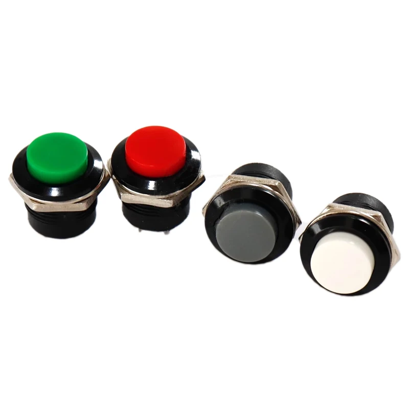 DS-211 R16-503A R13-507 DS-451 PBS-33B AN4-22 DS-612 DS316 DS-451 PBS-11A Small Push Button Switches Copper Contacts Red/Green