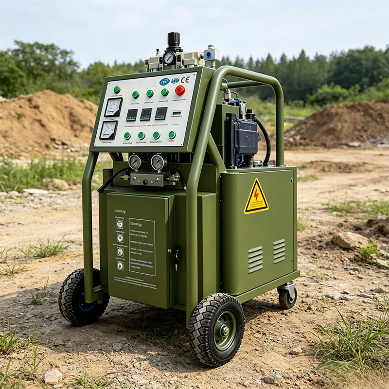 Polyurethane Foam Spray Machine High Pressure PU Insulation Sprayer Polyurea Waterproof Coating Equipment for Roofing