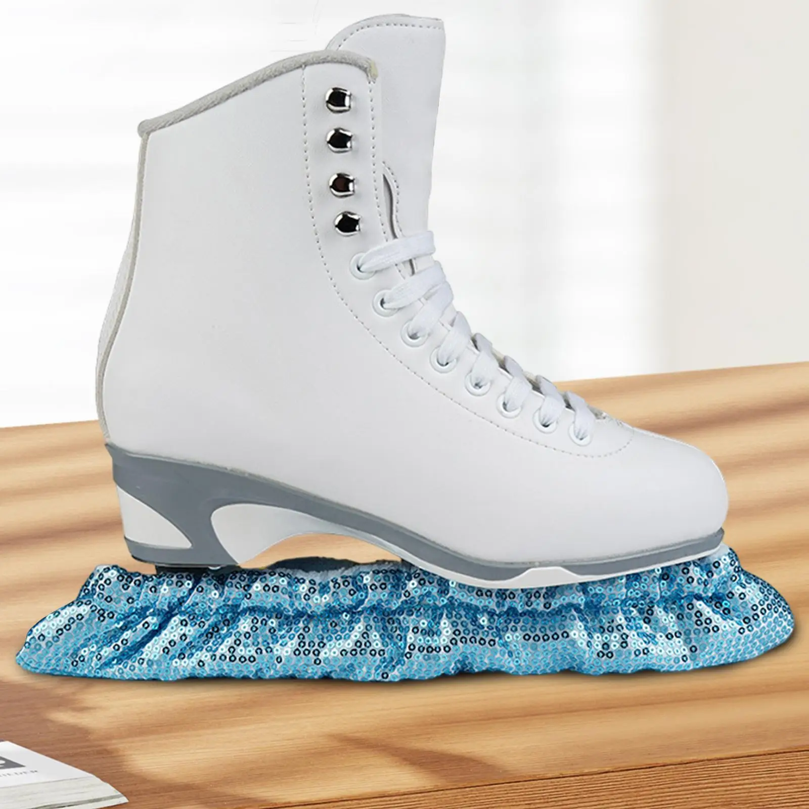 Ice Skate Blade Covers, Ice Skate Blade Protectors Plush Accessories Ice Blade