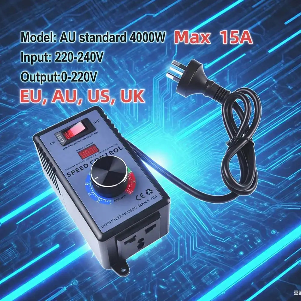 

Angle Grinder Governor Speed Controller Swiths Hand Drill Polish Fans Stepless Electric Drill Polish Stepless Speed Regulation